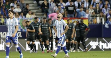 El Málaga CF abandona las posiciones de play-off 16 jornadas después