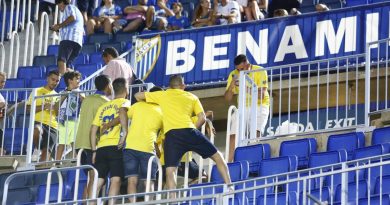 Medio millar de canarios volarán a La Rosaleda