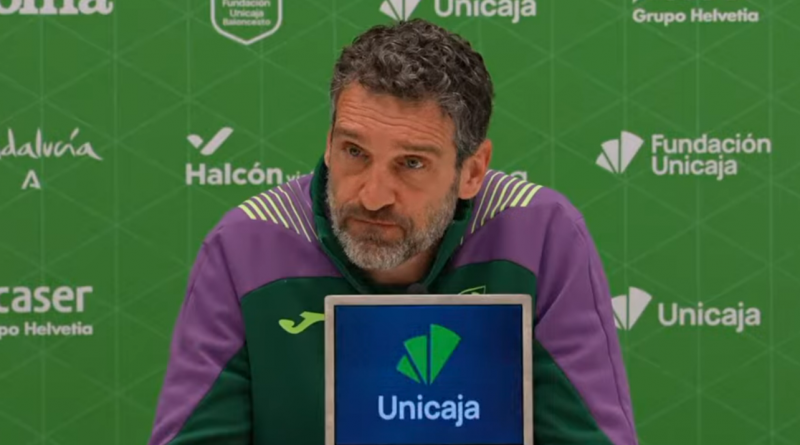 Ibon Navarro ironiza sobre la plaga de lesiones: "Me conformo con no perder más jugadores"