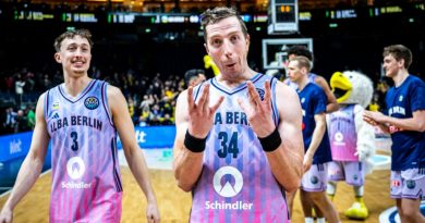 Justin Bean, máximo anotador del ALBA Berlín: "Confiamos en ganar y hacer lo mismo en Málaga"