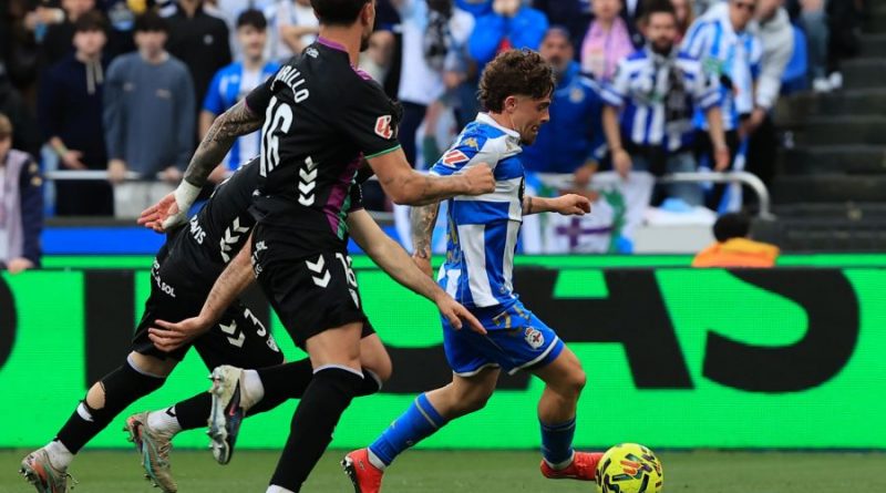 Los boquerones nadan y llegan a la orilla de Riazor