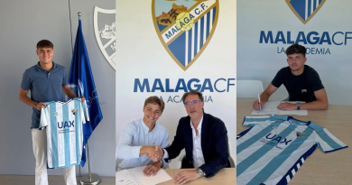 El Málaga comienza a planificar la temporada 26/27 en el juvenil y en el filial