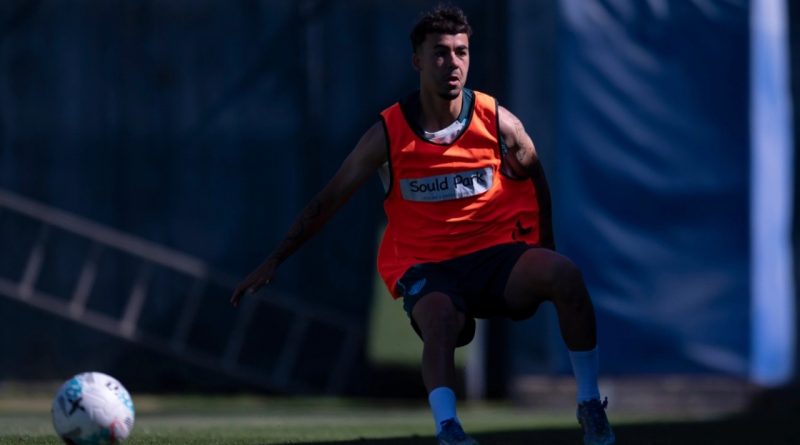 Rafita, ausente en el primer entrenamiento de la semana