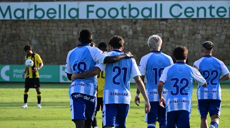 El Málaga rescata un empate ante el Al-Ittihad tras una gran segunda parte
