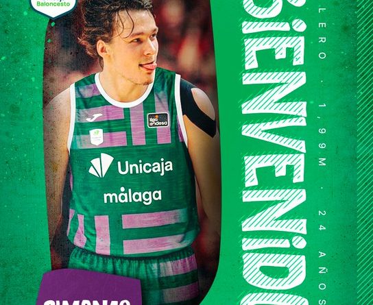 El Unicaja hace oficial la llegada de Simonas Lukosius