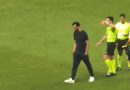 Arbeloa llamó «tonto» al árbitro antes de la espantada en el Trofeo Costa del Sol: «Nos habéis robado»