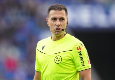 Cordero Vega, arbitro designado para el debut del Málaga en el Metropolitano