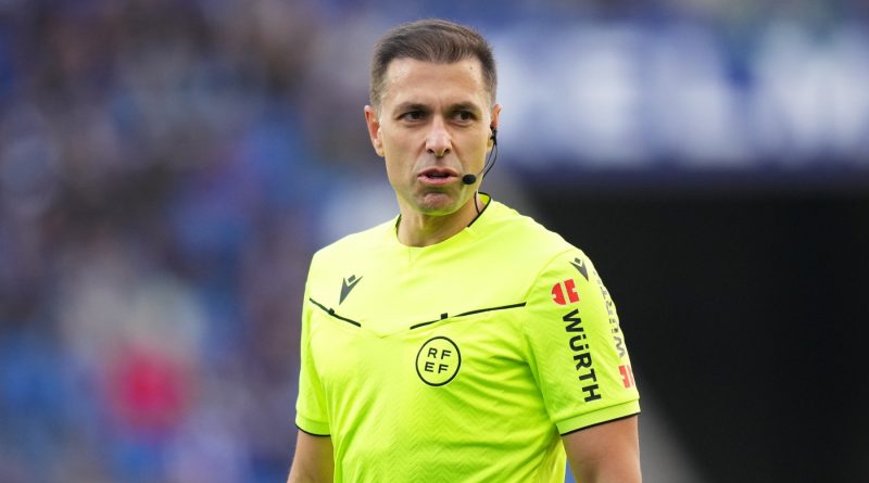 Cordero Vega, arbitro designado para el debut del Málaga en el Metropolitano