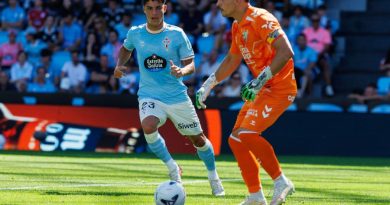 Dani Lorenzo y Alfonso Herrero, las dos caras del Málaga CF en Balaídos