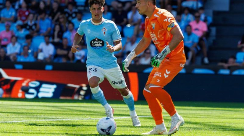 Dani Lorenzo y Alfonso Herrero, las dos caras del Málaga CF en Balaídos