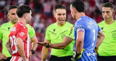 Carlos Muñiz, árbitro designado para dirigir el Alavés-Málaga