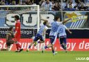 El gatillo de Niño rescata al Málaga con un final de infarto